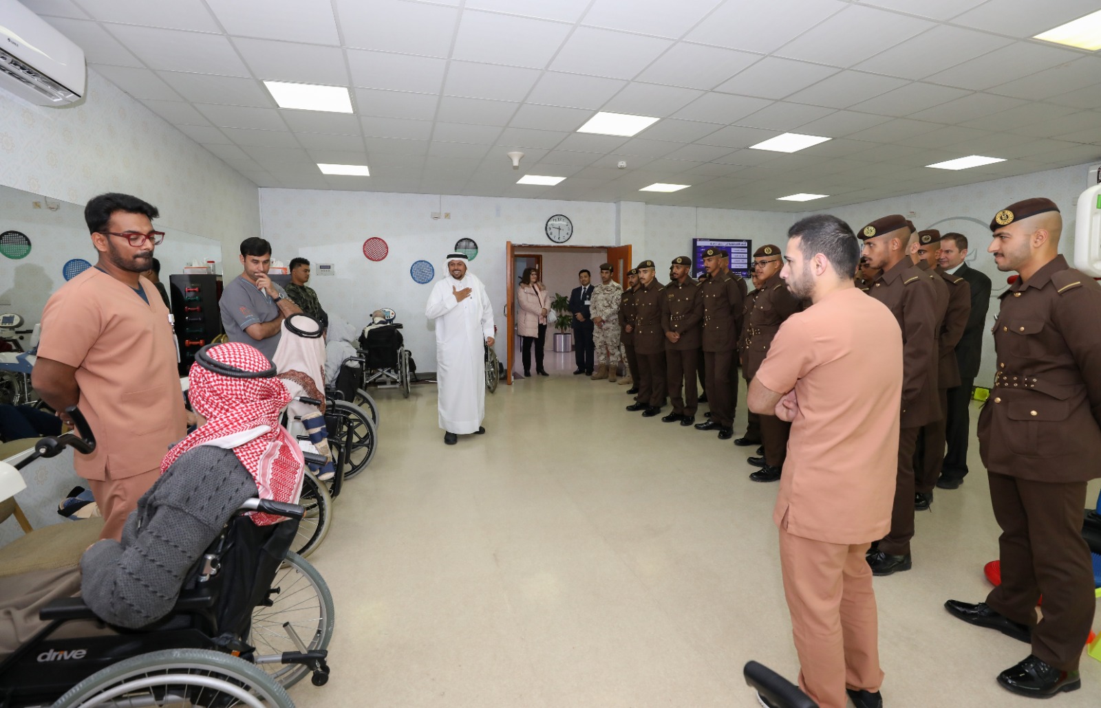 أكاديمية الخدمة الوطنية تنظم زيارة ميدانية إلى مركز إحسان 06
