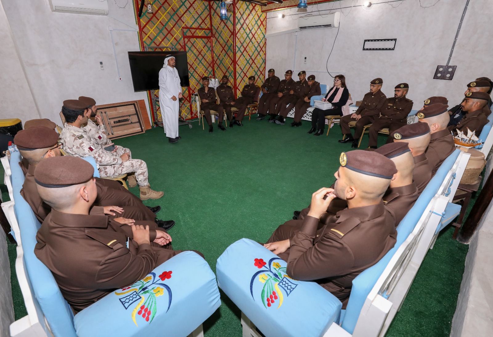 أكاديمية الخدمة الوطنية تنظم زيارة ميدانية إلى مركز إحسان 08